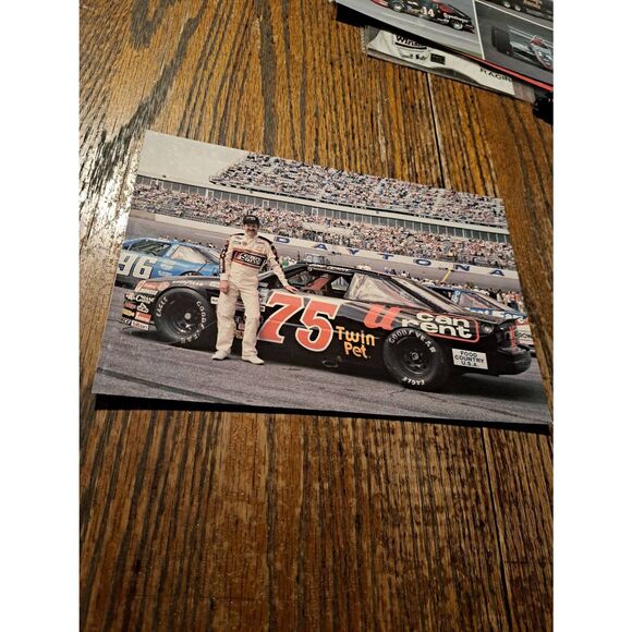 1990 Brad Teague You Can Rent NASCAR Daytona Postcard 9x6 Vintage - Picture 1 of 2